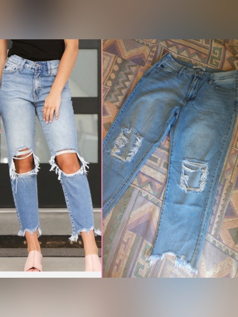 Kancan Mom Jeans High Rise Size 29